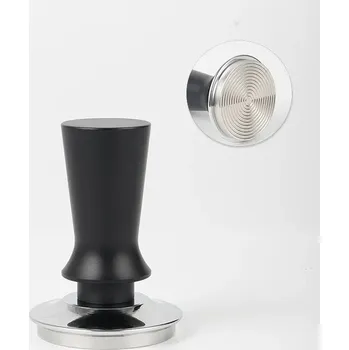Tamper na kávu s pružinou 51/53/58mm | Baristické vybavení, pěchovadlo na kávu - Základna s černým závitem , 58 mm
