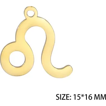 Přívěsek Ocelový přívěsek znamení zvěrokruhu | šperk - Leo Gold