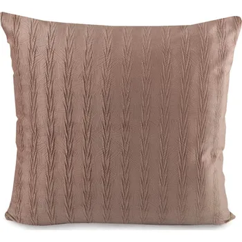 Povlak na dekorativní polštářek Povlak na polštář velvetový 45x45 cm, barva 1 béžová tmavá