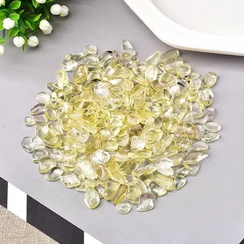 100 g Přírodní dekorační kameny | minerální kameny, energetické kameny - Citrín