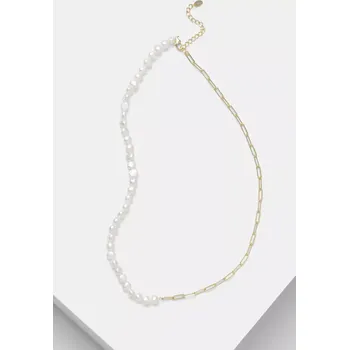 Náhrdelník Stříbrný náhrdelník Answear.LAB PSPP1/3C.hos zlatá 10Y, vel. ONE SIZE