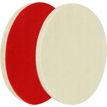 Brusný kotouč Plst plstěný kotouč na suchý zip 125x10mm