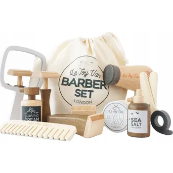 Dřevěná hračka Dřevěná sada kadeřníka, hračka pro děti, hraní rolí, Le Toy Van