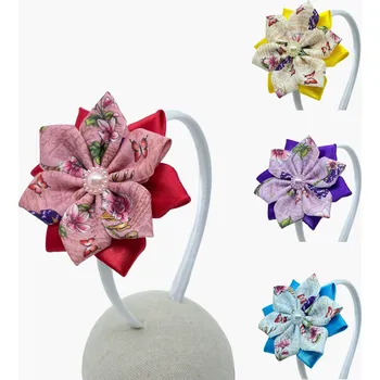 Čelenka Čelenka s kytkou 2v1 - motýl Barva : žlutá, Dárkové balení: ne