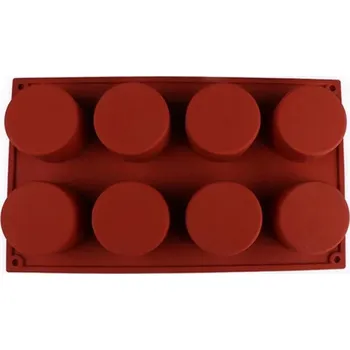 Forma na pečení Silikonová forma na pečení | Forma na dorty, forma na čokoládu, forma na mýdla - 8 díra