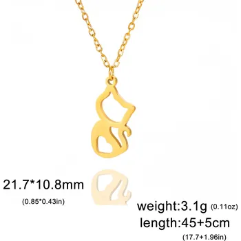 Náhrdelník Náhrdelník s tlapkou z oceli | Dámský šperk - C-Gold