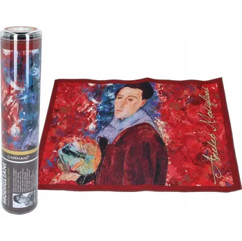 prostírání Prostírání na stůl Carmani obdélníkové polyester vícebarevné 40x29,5 cm