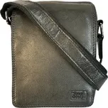 Pánská kožená taška přes rameno Sendi Design černá T-52006A black