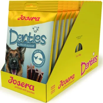 Pamlsek pro psa Josera Denties with Poultry & Blueberry 13 x 180 g