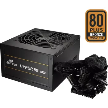 Počítačový zdroj FSP HYPER 80+ PRO/550W/ATX 3.0/80PLUS Bronze 230V/Bulk
