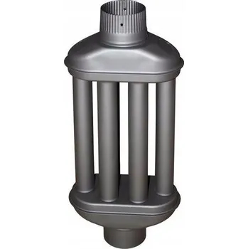 Radiátor Ocelový panelový radiátor 1000 W šedý 130 x 550 x 0,7 mm - boční připojení