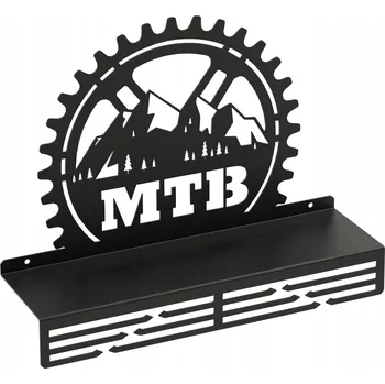 Věšák Věšák na medaile MTB s poličkou Cyklistika Krosová kola