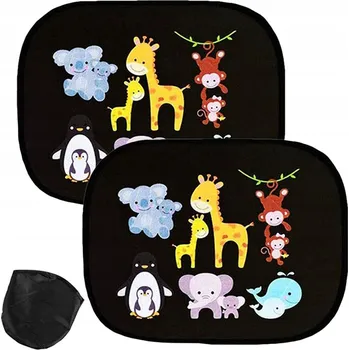 Stínítko do auta Sluneční clony do auta 45 x 36 cm, 2 ks