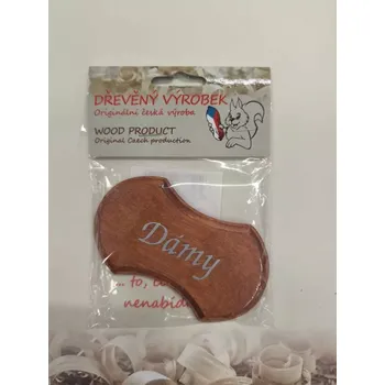 Štítek DÁMY rezatý