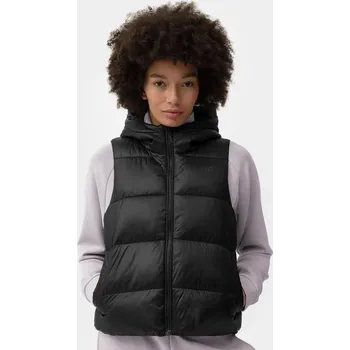 Dámské sako Dámská vesta W 4FWSS24TVJAF112-20S - 4F černá XXL