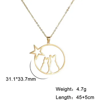 Náhrdelník Náhrdelník s tlapkou z oceli | Dámský šperk - D-Gold