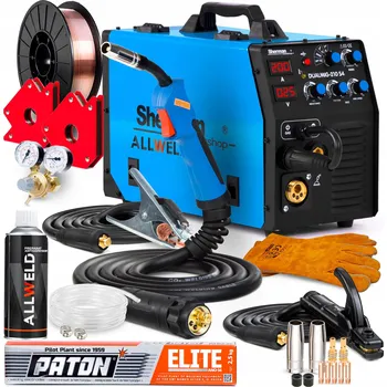 Svářečka Svářečka MIGOMAT SHERMAN DUALMIG 210 S4 MIG MAG MMA TIG 230V 200A IGBT 3v1 (MIG/MAG/MMA/TIG)