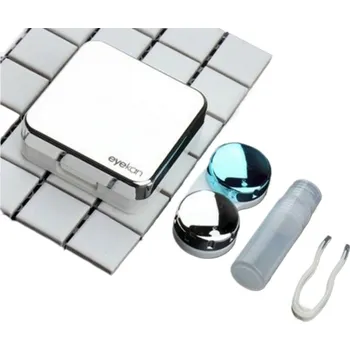 Eyekan pouzdro na kontaktní čočky Barva: Stříbrná - doprava zdarma od 1499 Kč