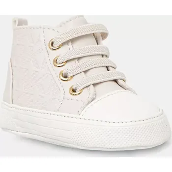 Chlapecká obuv Dětské boty Michael Kors BABY SPLIT béžová barva, MK02535256 01X, EUR 19