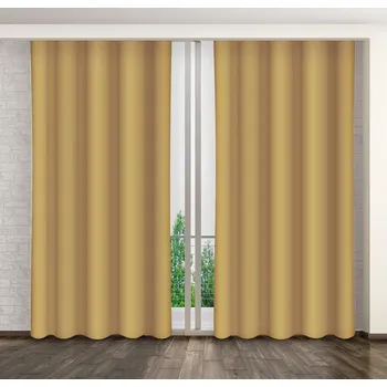 Sprchový závěs Jednobarevný závěs béžový ZMA51 Rozměr závěsu: 160x270cm