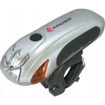 Cyklosvítilna Kross přední světlo, 2 funkce, 3 x LED ET-0105B