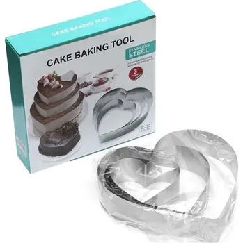 Forma na pečení Nerezová forma na dezerty a dorty | kuchyňské potřeby - Srdce