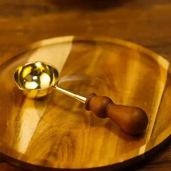 Pečeť Vosková pečetní sada s tavičkou vosku | pečetní sada, tavička vosku - LŽÍCE