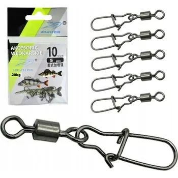 Obratlík s karabinkou Miracle Fish OBRATLÍK