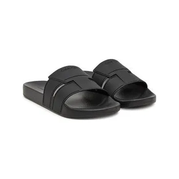 Pánská móda Calvin Klein Nazouváky Pool Slide Double T HM0HM01752 Černá 41