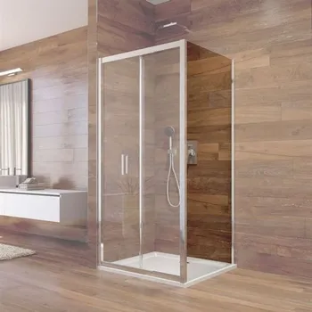 EBS Star Boční pevná stěna 120 cm, chrom/sklo Point STARBS120CRP