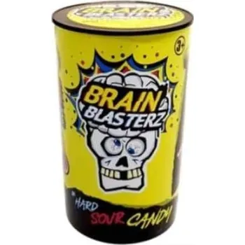 Bonbon Brain Blasterz Hard Sour Candy Kyselé Bonbóny Level 5 (48 g)