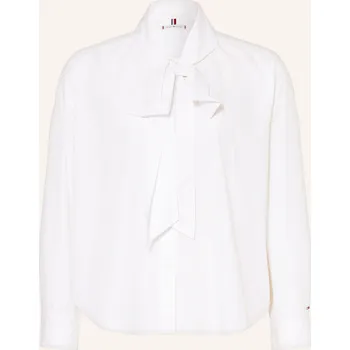 Tommy Hilfiger Dámská Košilová Halenka S Vázačkou, bílá, 44