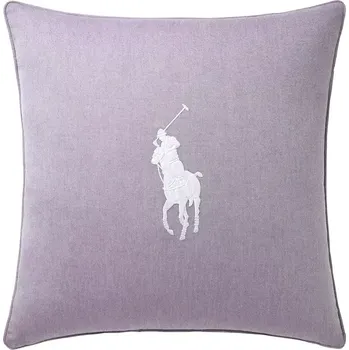 Povlak na dekorativní polštářek Povlak na polštář Ralph Lauren OXFORD Chalet 50 x 50 cm fialová barva 1050300 04X