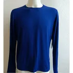 Pánské tričko s dlouhým rukávem 714753030001 modré - Ralph Lauren L