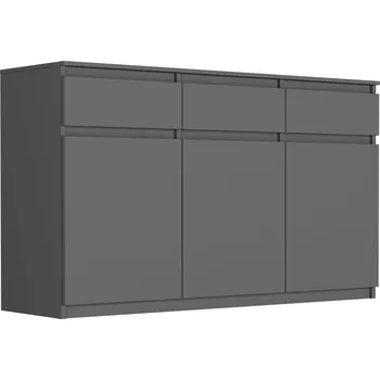 Komoda Komoda Framire 120 x 40 x 98 cm antracit matná