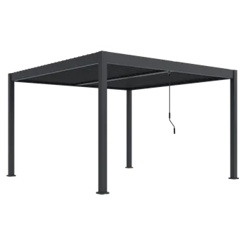 Poštovní schránka Bioklimatická pergola INTRO DUO 4x4 m, hliník - volně stojící