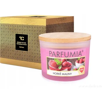 Svíčka Sójová vonná svíčka HORKÉ MALINY Vaše Dedra