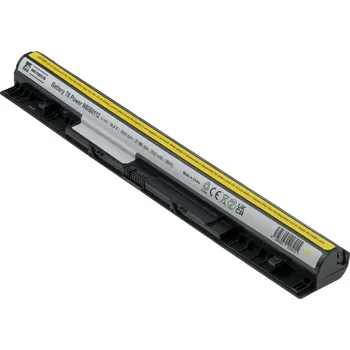 Počítač Baterie T6 Power pro Lenovo IdeaPad G400s, Li-Ion, 14,4 V, 2600 mAh (37 Wh), černá
