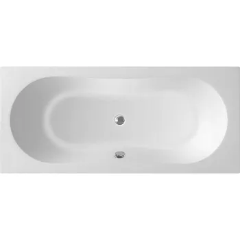 Vana Obdélníková vana 180x80x39 Cm bílá pro zabudování
