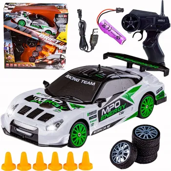 RC model auta RC Auto na Dálkové Ovládání 4x4 DRIFT + Kužely pro Driftování