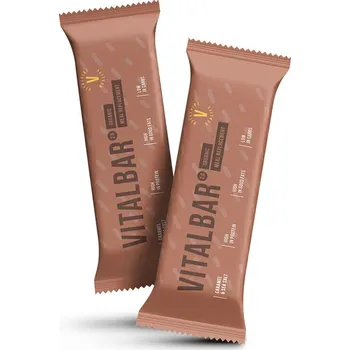 Protein Vitalvibe Proteinová tyčinka Vitalbar 2.0 70 g arašídové máslo - jahodová marmeláda