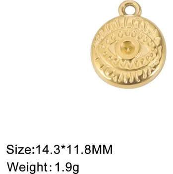 Přívěsek Ocelový přívěsek amulet | diy šperky - Styl 7 Gold