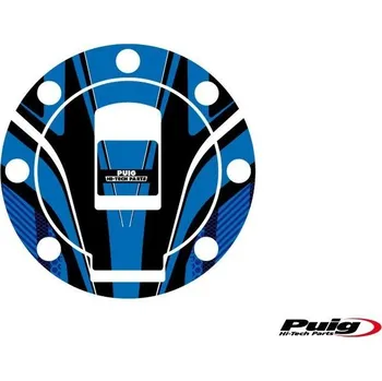 Motodoplněk Ochranné nálepky na víčko nádrže puig radikal 6322a modrá