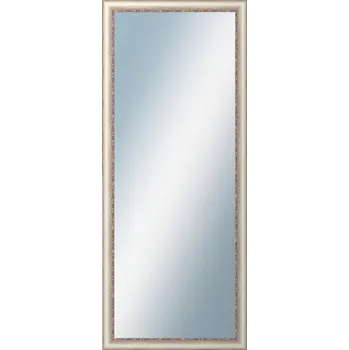 Zrcadlo DANTIK - Zarámované zrcadlo - rozměr s rámem cca 50x120 cm z lišty PROVENCE bílá (2652)