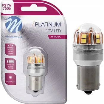 Povinná bezpečnostní výbava Žárovka M-Tech Platinum P21W 3,9 W 1 ks
