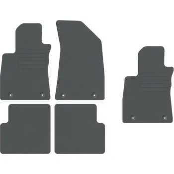 autokoberec Kobercové rohožky Edecor velurové 5 ks