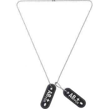 psí známka 101 INC Dog Tag PVC Krevní skupina AB+ pozitivní