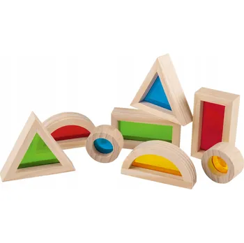 Dřevěná hračka Playtive Dřevěná vzdělávací hra Montessori, 8 ks