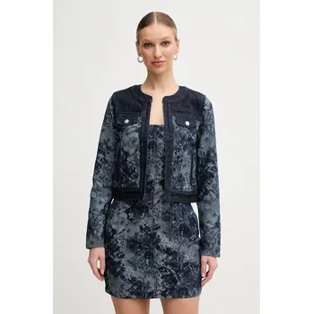 Dámská casual bunda Džínová bunda Guess FINLEY W5GN79.D5O70 námořnická modř 59J, vel. XS