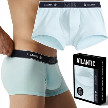 Boxerky Pánské boxerky PUSH-UP s efektem pozvednutí ATLANTIC MAGIC POCKET - XXL